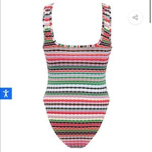 Montce Swim - Mer Stripe One Piece (new, never worn- still with liner)